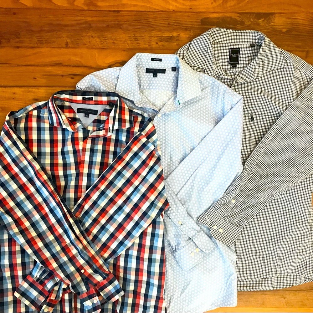 Men’s Dress Shirts Size 16.5” and 34/35